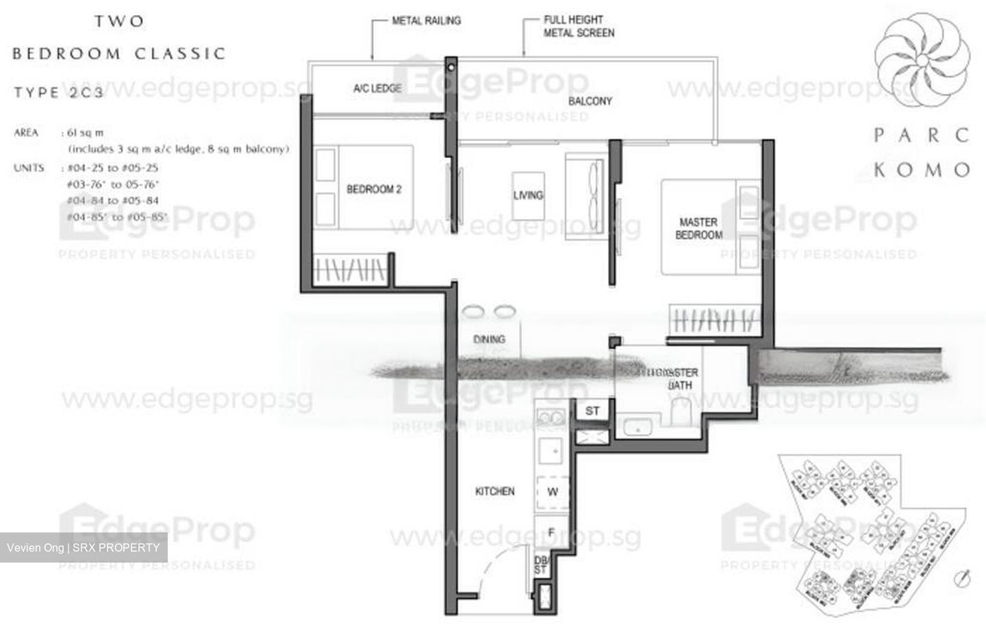 Parc Komo (D17), Apartment #460957471